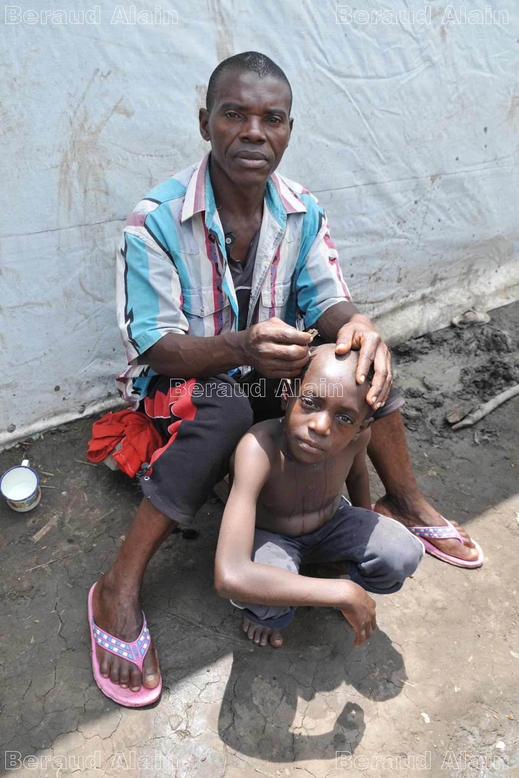 19 Activité dans le camp